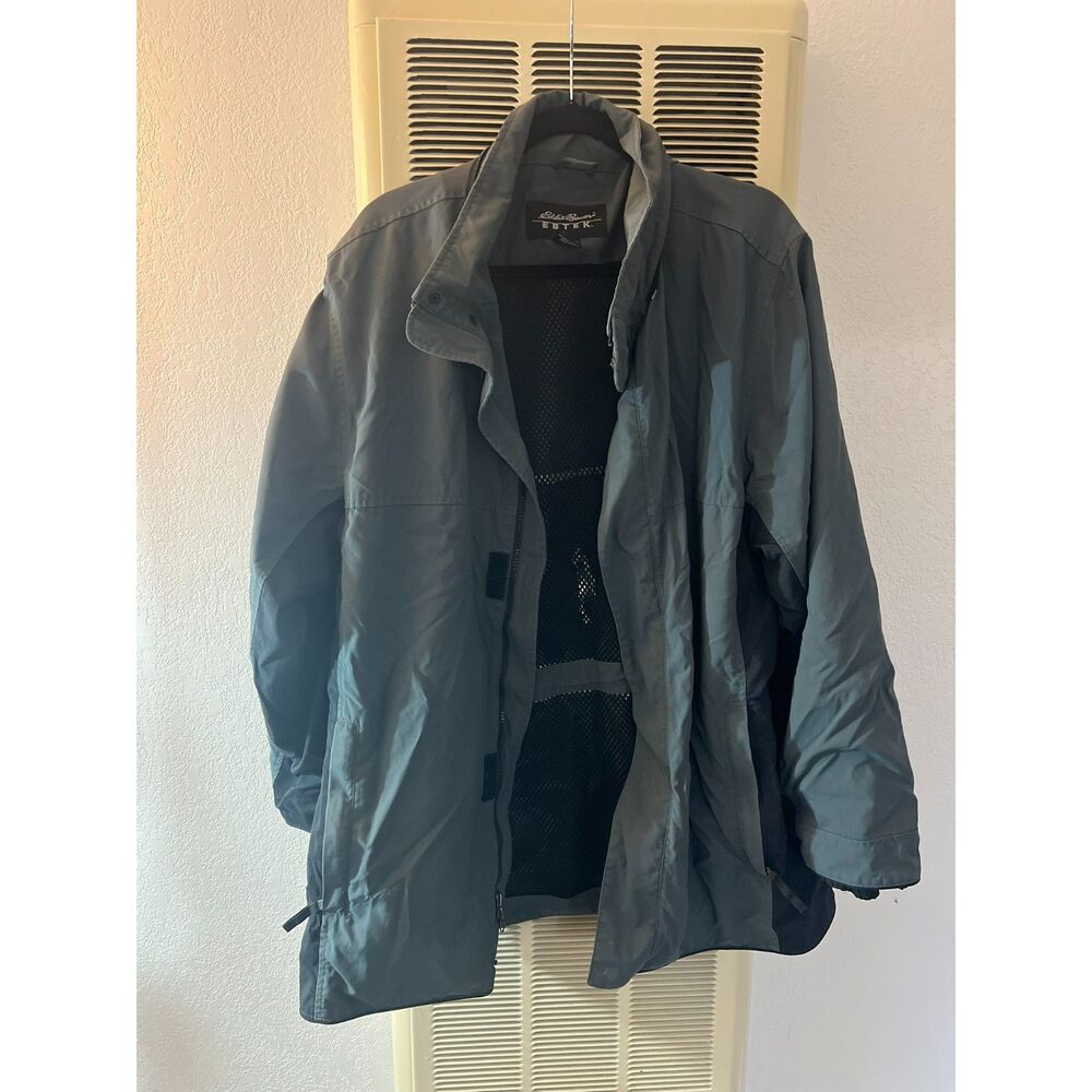 Vintage Eddie Bauer Ebtek Jacket Size Xl Gray - image 1